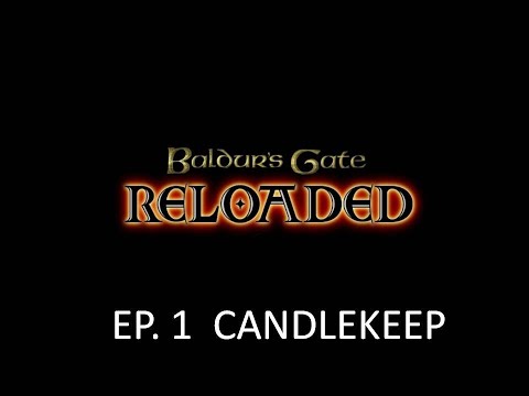 BALDUR'S GATE Reloaded | Candlekeep Intro  4K / 60fps