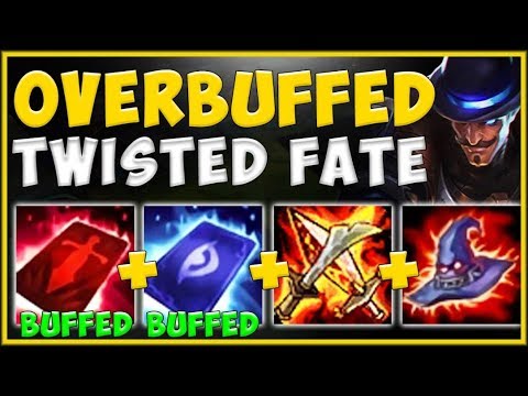 WTF! RIOT 100% BROKE TWISTED FATE WITH THESE NEW AP BUFFS! TWISTED FATE GAMEPLAY! League of Legends