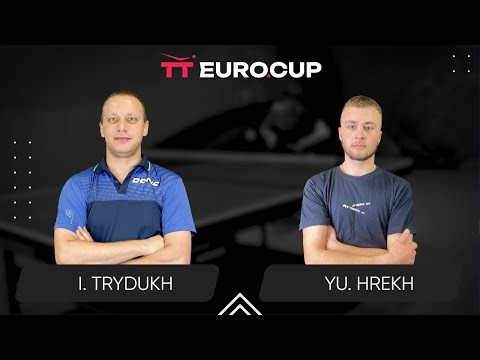 15:30 Ihor Trydukh - Yurii Hrekh 10.10.2025 TT Euro.Cup Ukraine Professional. TABLE 3