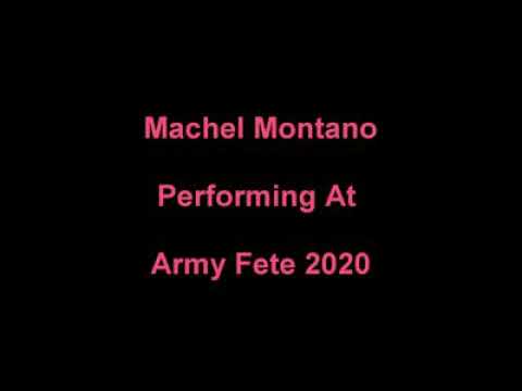 Machel Montano's performance at ARMY FETE 2020