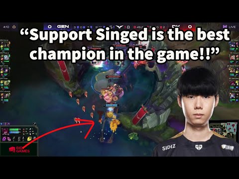 GEN Lehends Impossible 1v5 Baron Steal Against DK!!