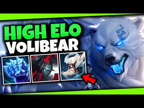 S13 High Elo Volibear Jungle Gameplay | How to Play Volibear Jungle - Best Runes - Best Builds