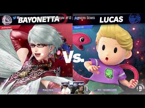 Pokepen (Bayonetta) vs. Yayzors (Lucas) - WGA Colosseum #12 - Losers Semis