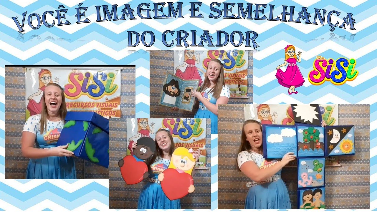 IMAGEM E SEMELHANÇA DO CRIADOR - Histórias com  a Tia Sisi ❤