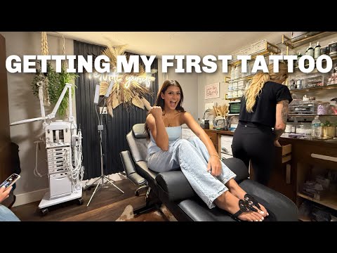 GETTING A TATTOO FOR THE FIRST TIME .