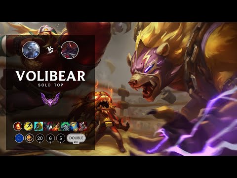 Volibear Top vs Sion - EUW Master Patch 12.7