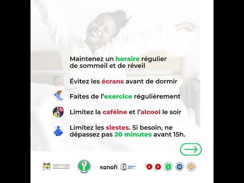 Le sommeil est d'une importance capitale