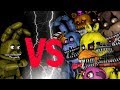 Plushtrap vs Nightmare Freddy Bonnie Chica Foxy ...