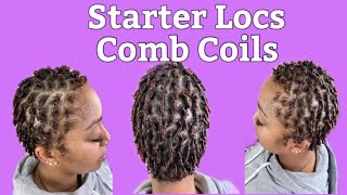 Starter Locs Tutorial | How To Start Locs On Short Hair