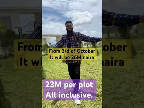 Tiara Estate Ibeju Lekki;Land For Sale In Ibeju Lekki,Tiara Estate,Lagos Nigeria