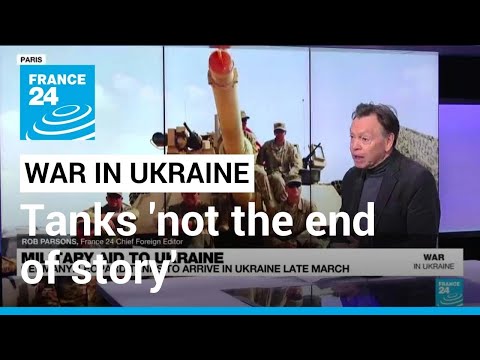 War in Ukraine: Western tanks 'not the end of the story' • FRANCE 24 English