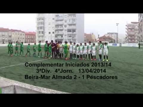 BEIRA-MAR ALMADA 2 - 1 PESCADORES INICIADOS COMPLEMENTAR 4ªJORN  13ABR