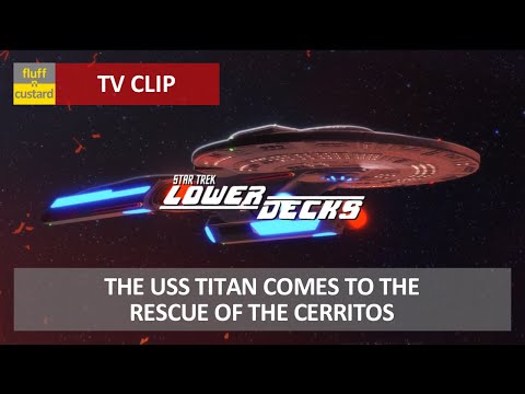 The USS Titan comes to the rescue of the Cerritos • Star Trek: Lower Decks 1x10 • Clip