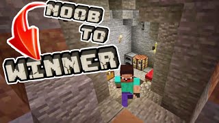 Noob to Winner Map in Minecraft