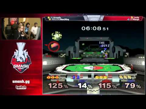 Armada/Mew2King vs Lucky/Mango - Doubles LB Final - Smash Summit