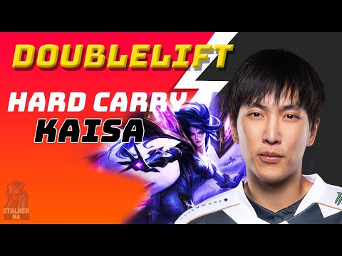 TSM DoubleLift Plays Kaisa Hard Carry | NA Challenger | LoL Pro Gameplay