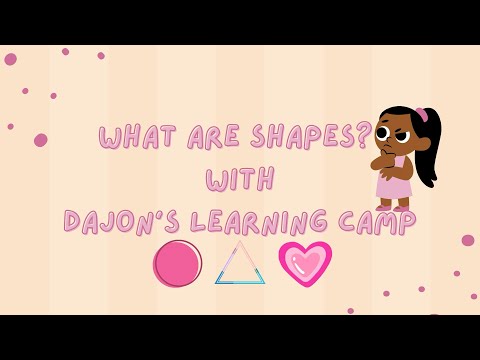 🎶 Learn Shapes with Dajon’s Learning Camp | Fun Nursery Rhyme for Kids!