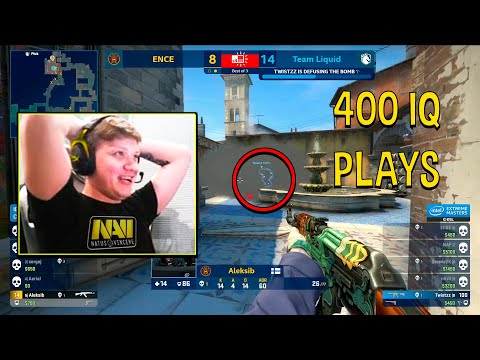 WHEN CSGO PROS MAKE 200 IQ PLAYS