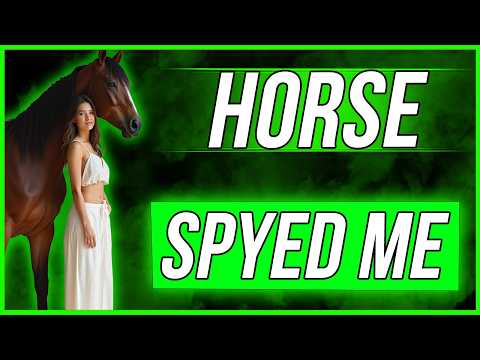 Horse SPIED: I Felt Watched in the Stable 👁️🐎