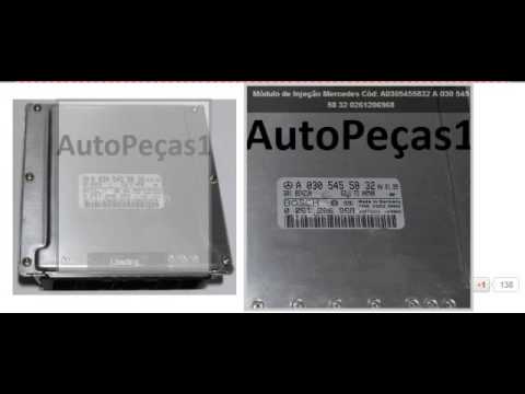 Módulo de Injeção Mercedes Cód: A0305455832 A 030 545 58 32 0261206968