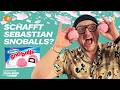 Snoball Challenge Sebastian Battles Against Pink Coconut Marshmallows