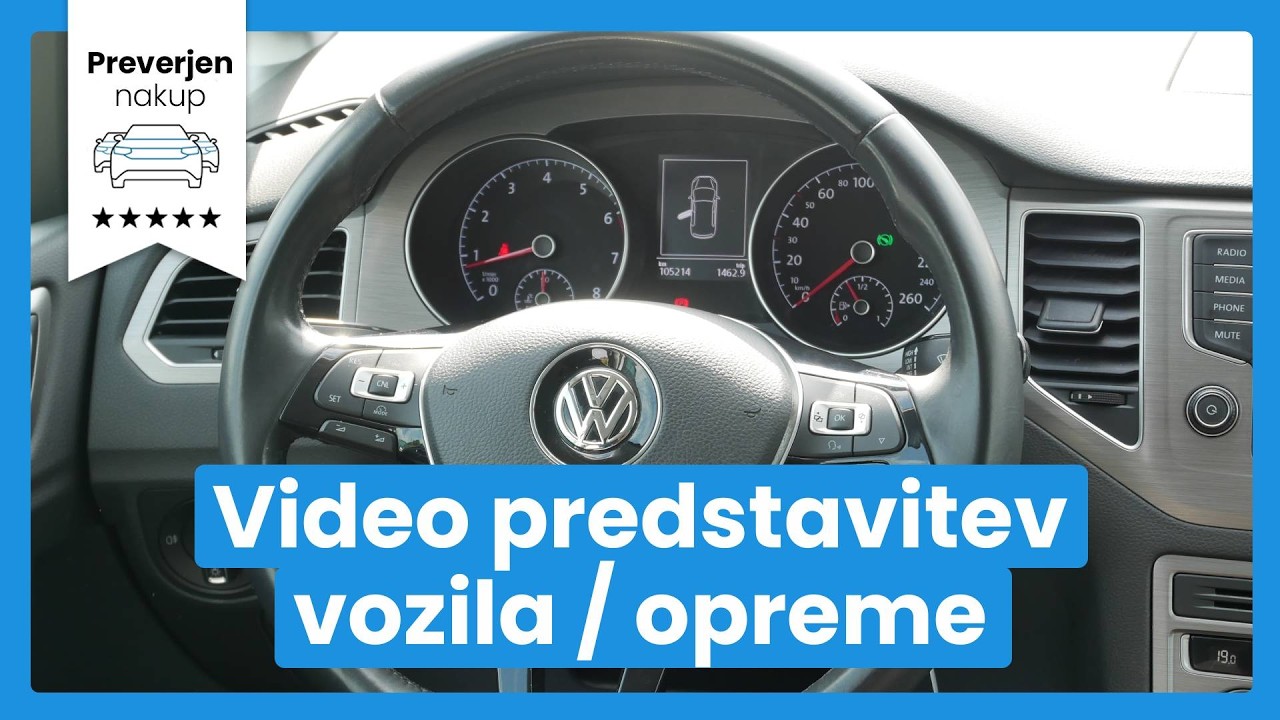 Volkswagen Golf Sportsvan R-Line Edition 1.4 TSI - SLOVENSKO VOZILO