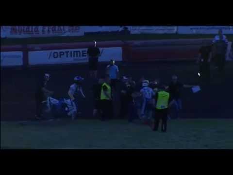 Faith Nicki Pedersen and Greg Hancock