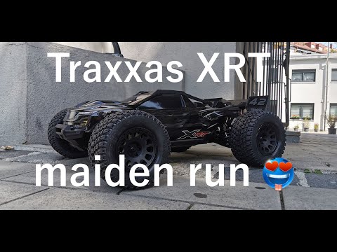 Traxxas XRT - maiden run