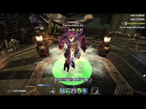 Magicka Warden PVE (78k+) False God + Spell Strategist - Dragonhold - ESO