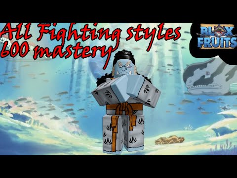 Blox Fruits update 16 - All fighting styles 600 mastery damage!