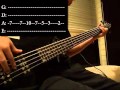 Seven Nation Army - Bass Cover With Tab (HD ...