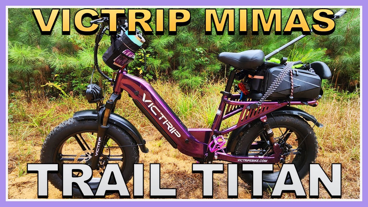 The VICTRIP EBIKE…MIMAS is a PURPLE Trail Monster...a Mason Dixon Trail Titan! Live Electric Life!!