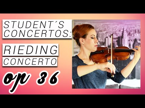 Rieding, Oskar: Concerto op. 36, D-major/ D-Dur, Allegro Moderato, Andante, Allegro Moderato
