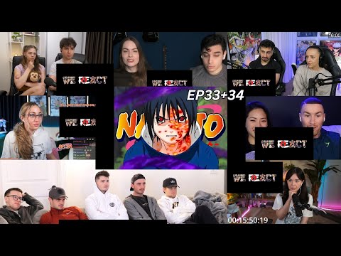 Naruto Episode 33-34 | Reaction Mashup