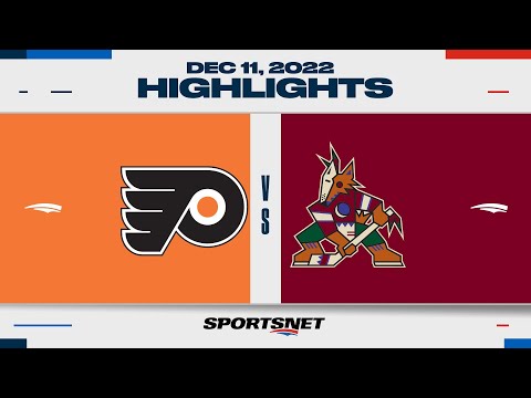 NHL Highlights | Flyers vs. Coyotes - December 11, 2022