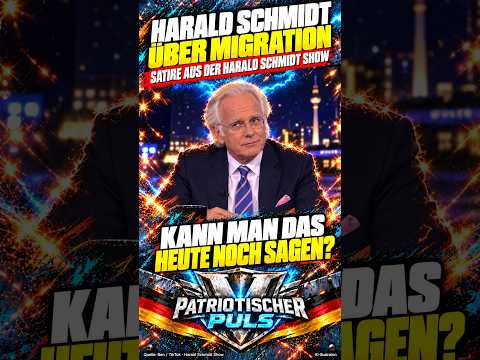 Harald Schmidt über Migration #afd #Reden