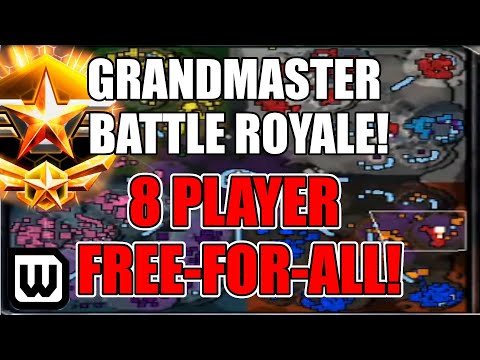 Starcraft 2 GRANDMASTER BATTLE ROYALE (FREE FOR ALL) 2021