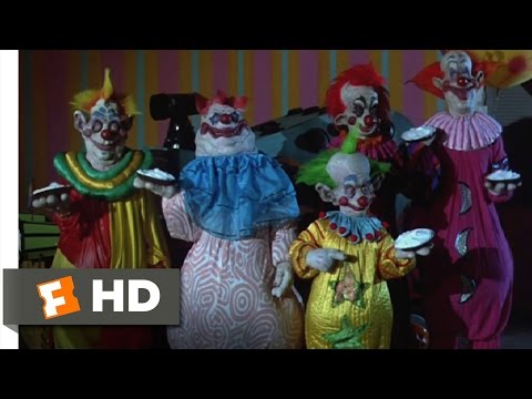 Killer Klowns from Outer Space (9/11) Movie CLIP - Pied to Death (1988) HD