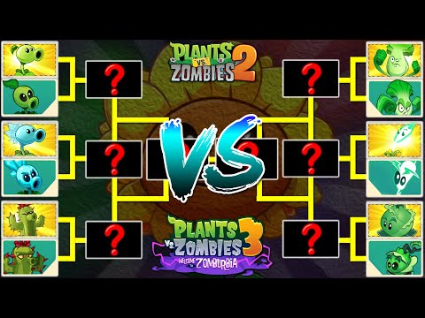 Pvz Tournament Challenge - All Plants in Pvz 2 Vs Pvz 3 Battlez