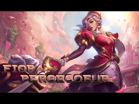 Skin Fiora percecoeur + chromas - League of legends [FR]