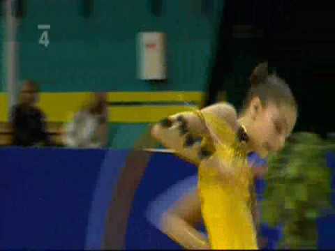 Nataly Hamrikova CZE hoop czech nationals 2009 final