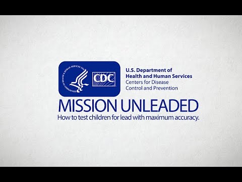Mission Unleaded: How to test children for lead with maximum accuracy – Audio Description