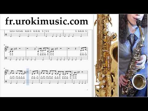 Cours de Saxophone (Ténor) Childish Gambino - Feels Like Summer Tuto Partitions um-i829