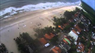 preview picture of video 'Voo de aeromodelo sobre a Praia de Guaibim'
