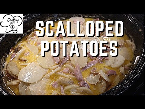 Moms Quick & Easy Scalloped Potatoes and Ham Recipe
