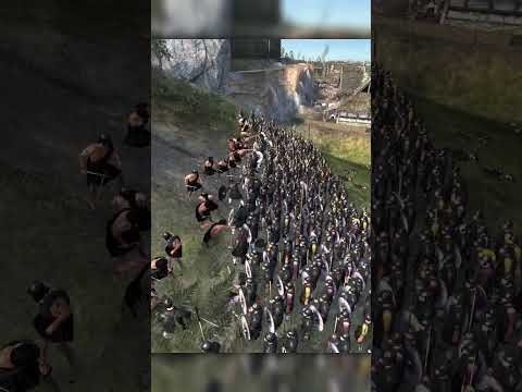 This Charge Sent Heads Rolling! - Total War Attila!