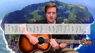 Gravity (Acoustic VH1 performance) by John Mayer - Guitar lesson with TAB