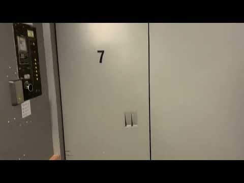 1960 KONE NPN3 traction freight elevator (2A) @ Pelican Self Storage Herttoniemi, Helsinki, Finland