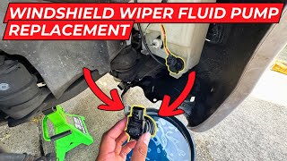 Toyota Camry Windshield Wiper Fluid Pump Replacement