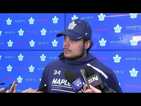 Maple Leafs Morning Skate: Auston Matthews - January 12, 2019